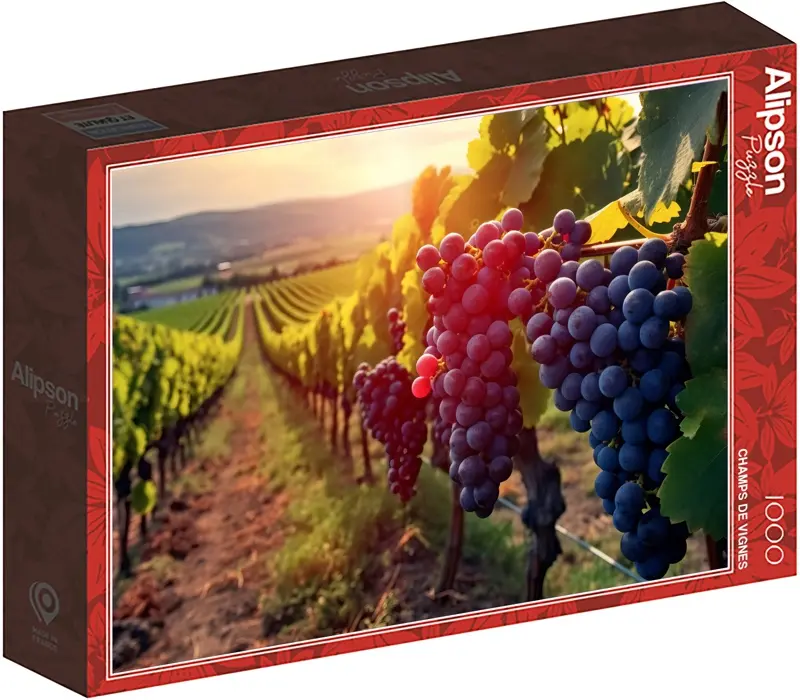 PUZZLE CHAMP DE VIGNES 1000 PIECES