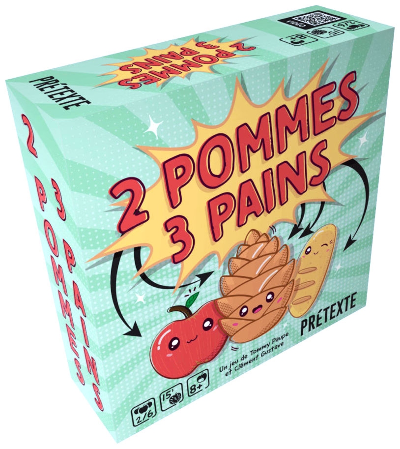 [0004] 2 POMMES 3 PAINS