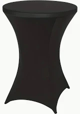 NAPPE NOIRE POUR MANGE DEBOUT