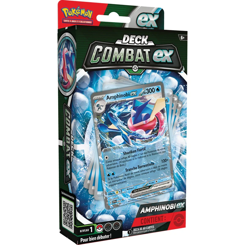 DECK POKEMON COMBAT AMPHINOBI